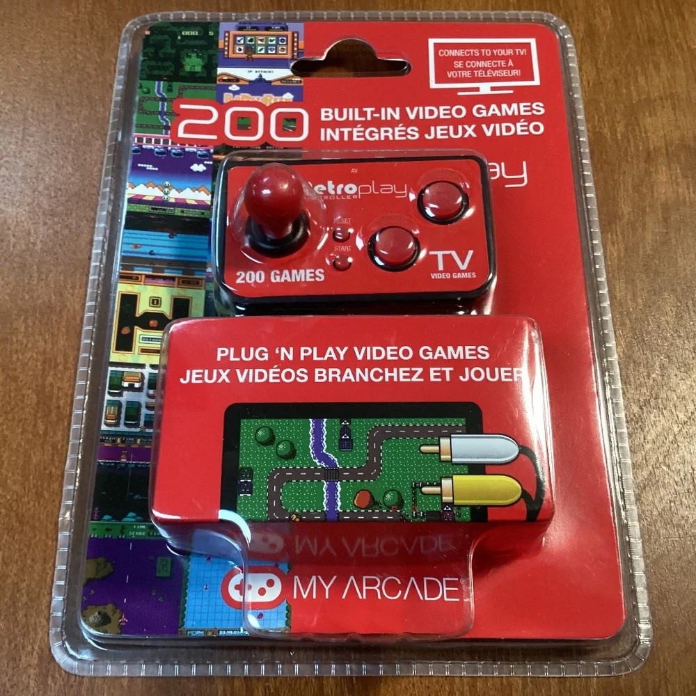 My Arcade Retro play 200 Built-in Video Games New